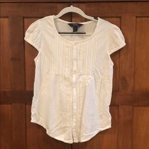 Polo Ralph Lauren Cap Sleeve Shirt